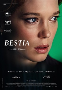 Plakat filmu Bestia (2023 reż. Bertrand Bonello)